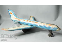 ИЛ 62 Стара Руска метална  играчка модел самолет