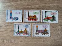 Bulgaria 1984 Locomotives