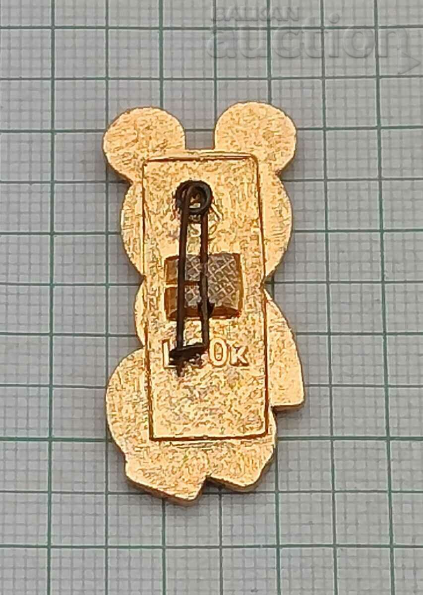 THE BEAR MICE OLYMPICS MOSCOW 1980 TALISMAN USSR BADGE with price 5.00 BGN | € 2.56 THE BEAR MICE OLYMPICS MOSCOW 1980 TALISMAN USSR BADGE with price 5.00 BGN | € 2.56