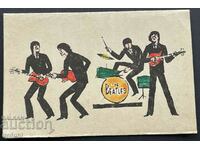4296 Καρτ ποστάλ της Μεγάλης Βρετανίας Beatles Beatles δεκαετία του 1970.