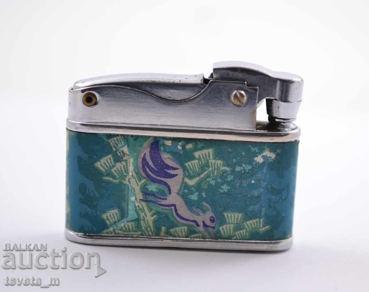 Petrol lighter SUNFLOWER, made in China, 70s XX century with price 10.00 BGN | € 5.11