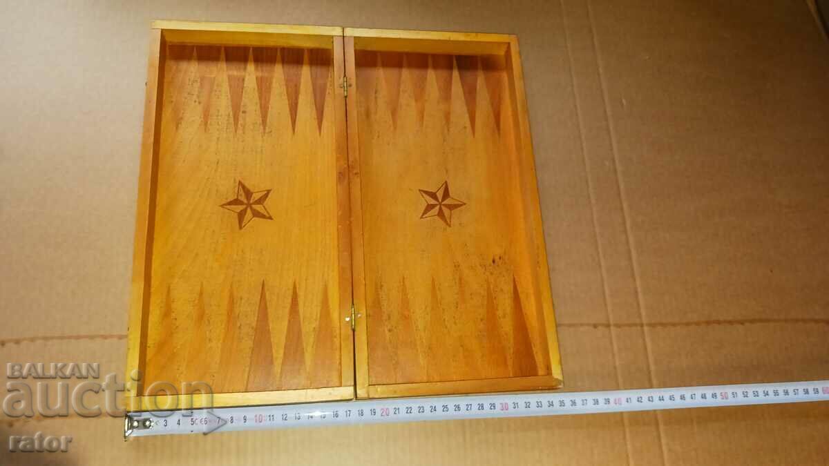 Old wooden chess board - 5 Old wooden chess board - 5