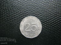 Bolivia 25 centavos 1971