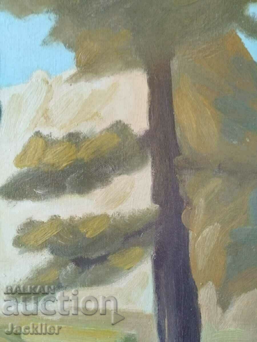 By the river of memories, Plamen Ovcharov, painting, 61.5x75.5 - 6 By the river of memories, Plamen Ovcharov, painting, 61.5x75.5 - 6