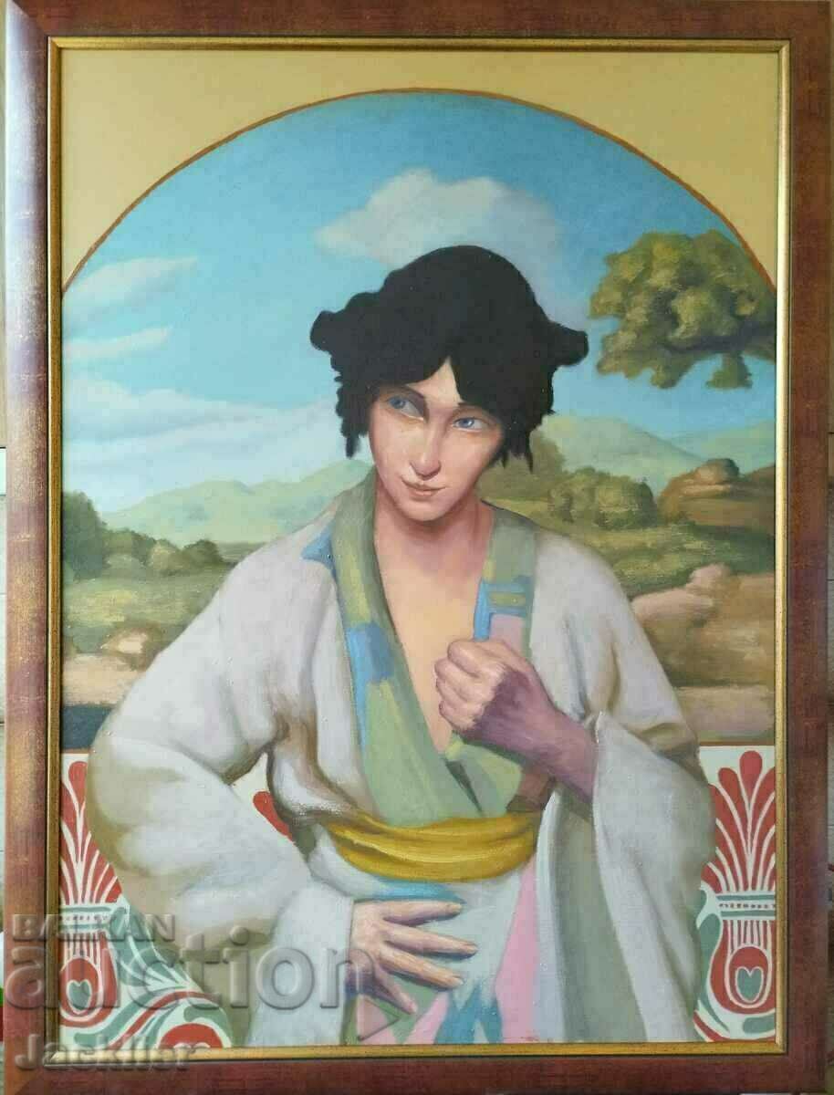 "Gentle Power", Plamen Ovcharov, painting, 60x83cm with price 500.00 BGN | € 255.65 "Gentle Power", Plamen Ovcharov, painting, 60x83cm with price 500.00 BGN | € 255.65