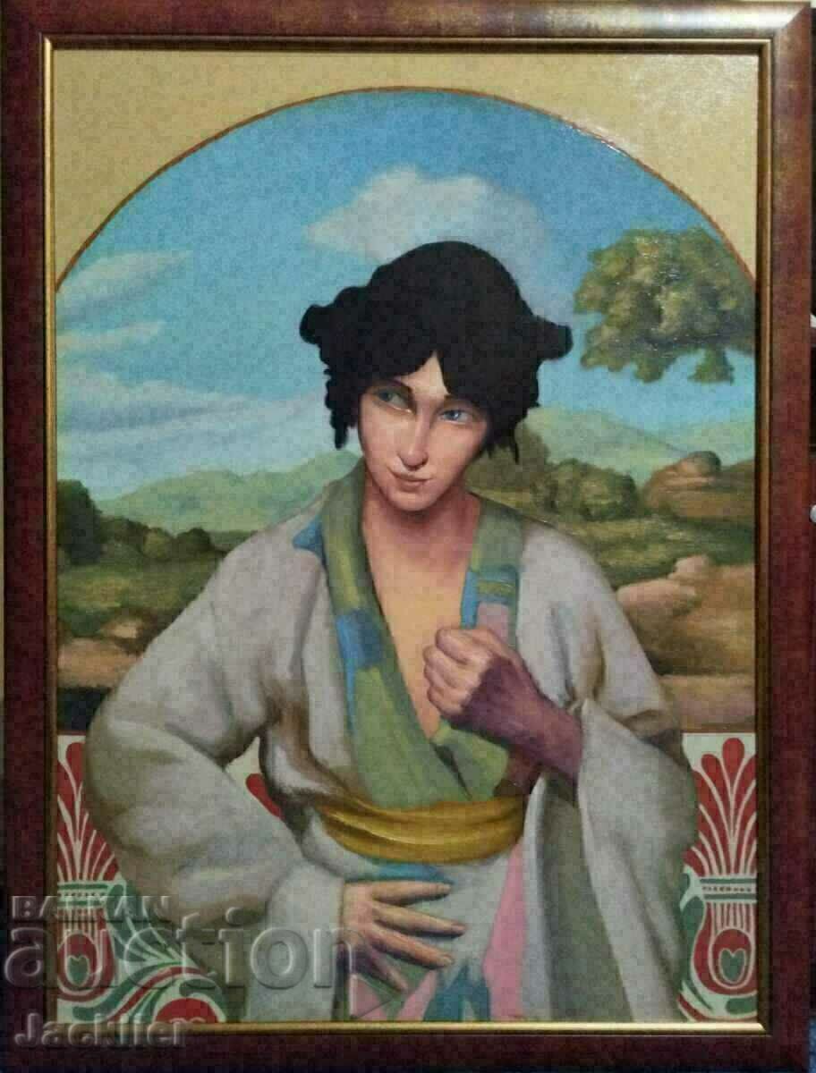 "Gentle Power", Plamen Ovcharov, painting, 60x83cm "Gentle Power", Plamen Ovcharov, painting, 60x83cm