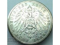 5 Marks 1903 Germany Bavaria Otto Silver