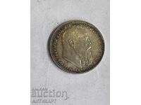сребърна монета 2 марки Германия 1911 Luitpold Bayern сребро