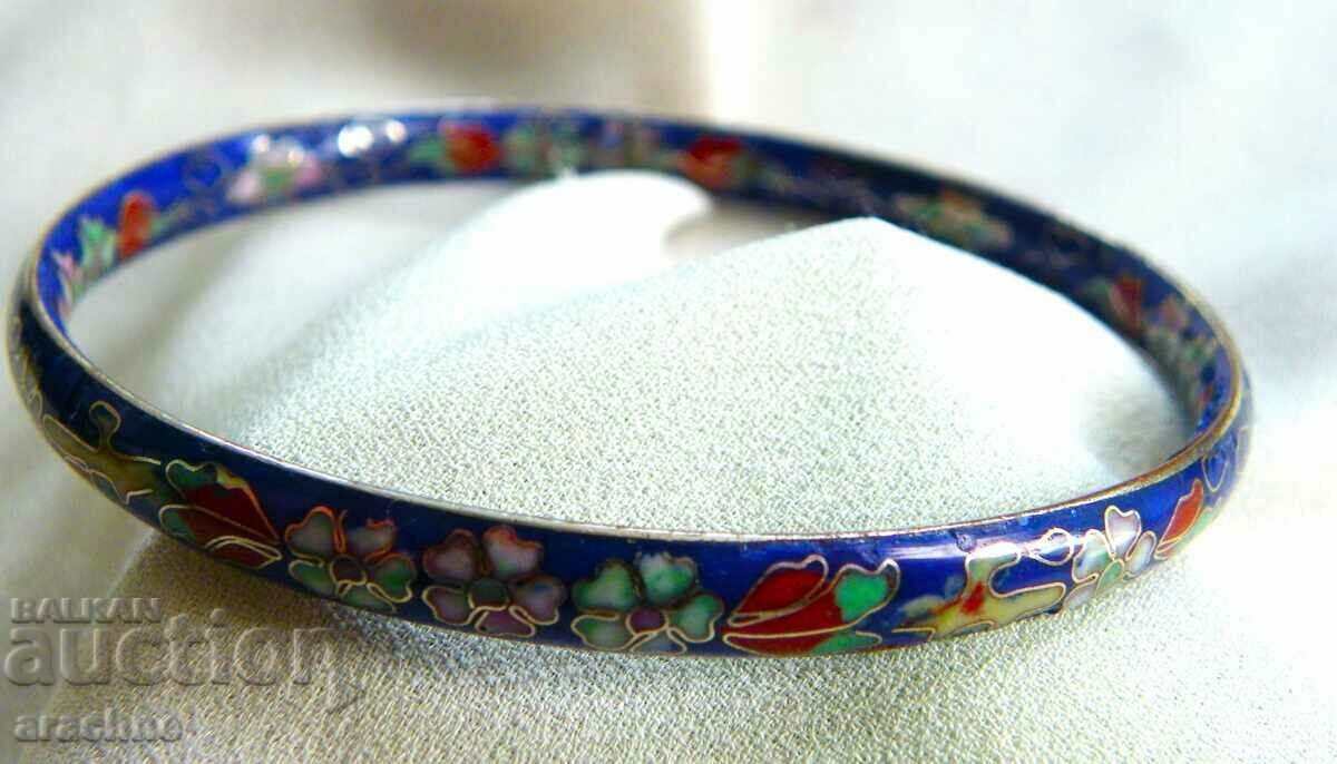 Βραχιόλι με κυψελωτό σμάλτο-cloisonné με τιμή € 40.00 | 78.23 BGN