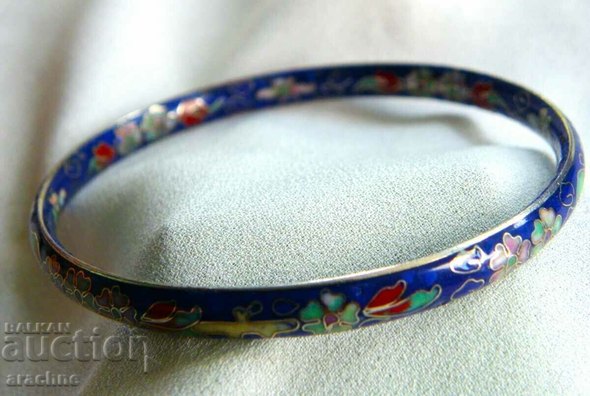 Delivery of Bracelet with cellular enamel-cloisonné