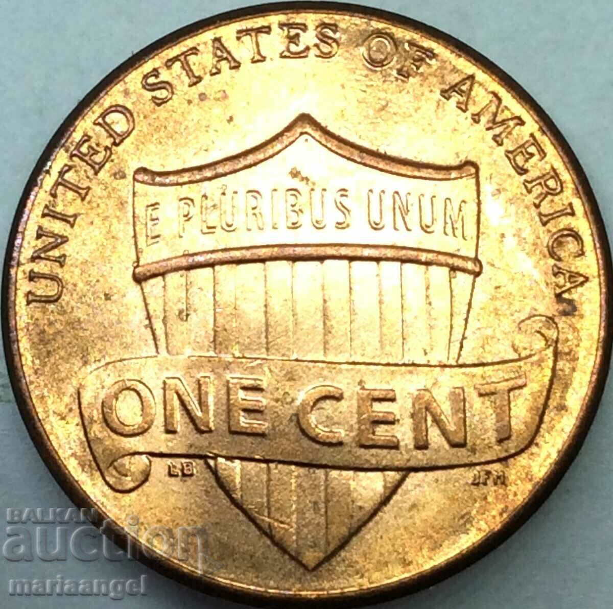US 1 cent 2012