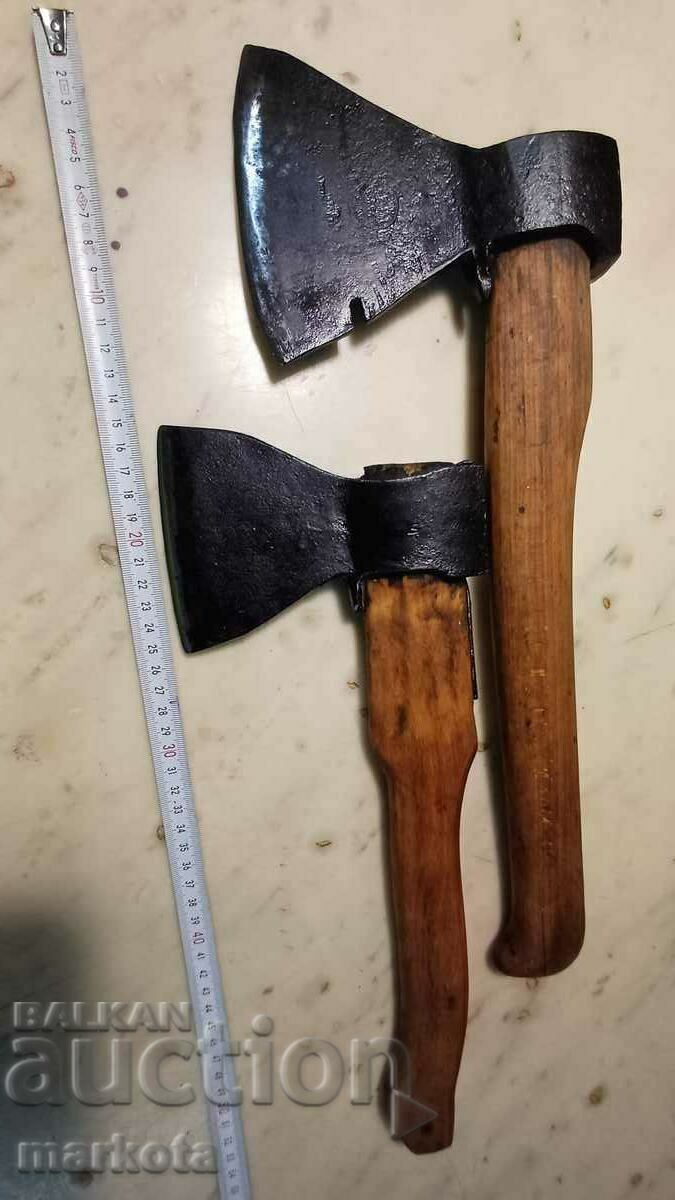 Two old Russian axes