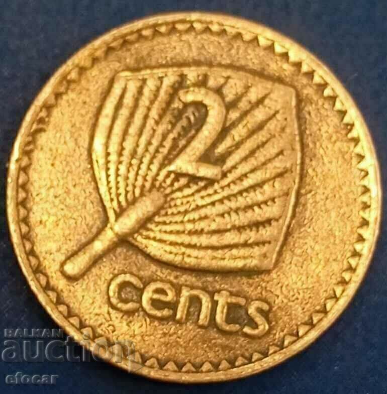 2 цента Фиджи 1975 2 цента Фиджи 1975