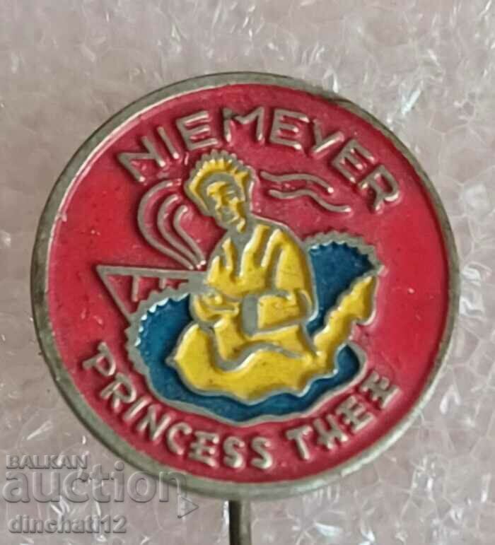 Old badge. Niemeyer Princess thee. The Netherlands