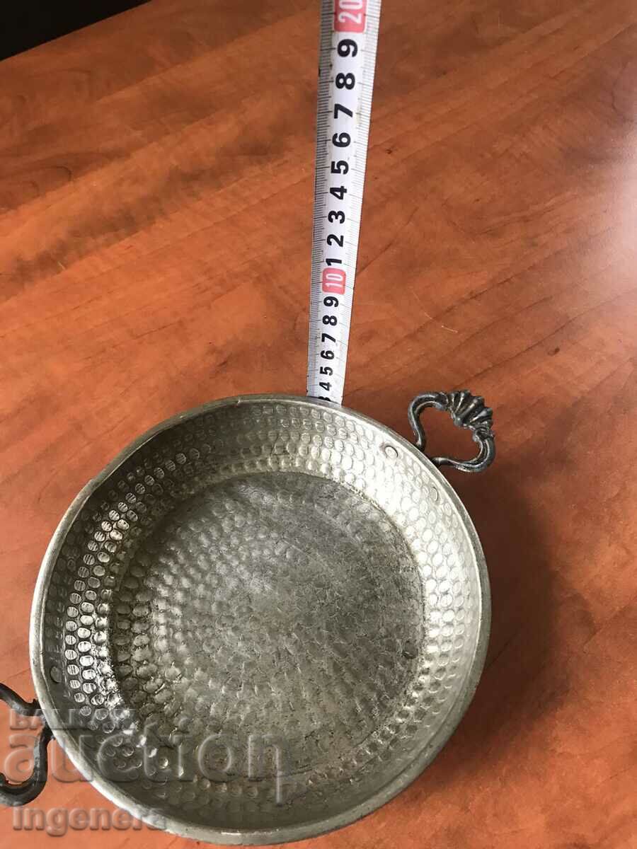 HONEY COPPER BAKE PAN ANTIQUE BREAD DISH - 5 HONEY COPPER BAKE PAN ANTIQUE BREAD DISH - 5