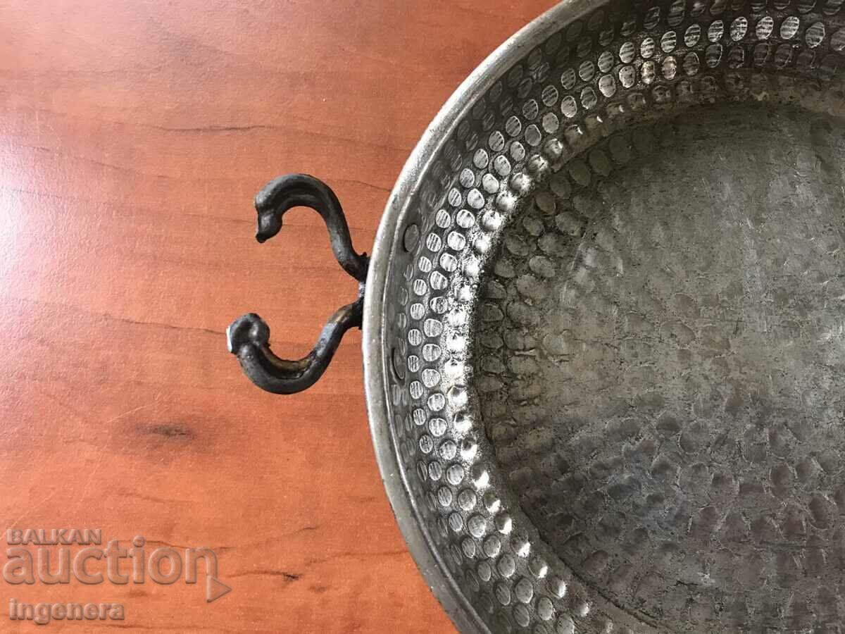 HONEY COPPER BAKE PAN ANTIQUE BREAD DISH - 6 HONEY COPPER BAKE PAN ANTIQUE BREAD DISH - 6