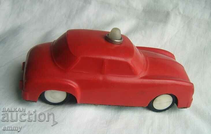 Аукцион Стара пластмасова кола количка Варшава от 1970-те, механизъм