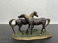 Bronze sculpture / horse figure. #5373