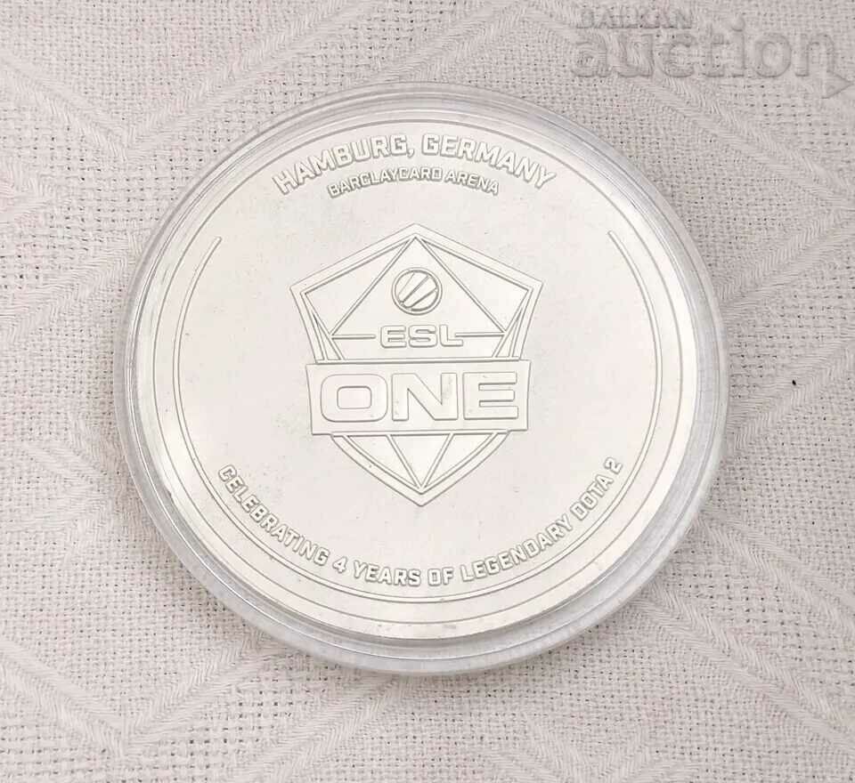 Delivery of ESL GERMANY HAMBURG COMPUTER GAMES COMPANY MEDAL