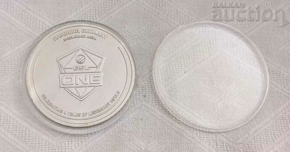 ESL GERMANY HAMBURG COMPUTER GAMES COMPANY MEDAL - 5