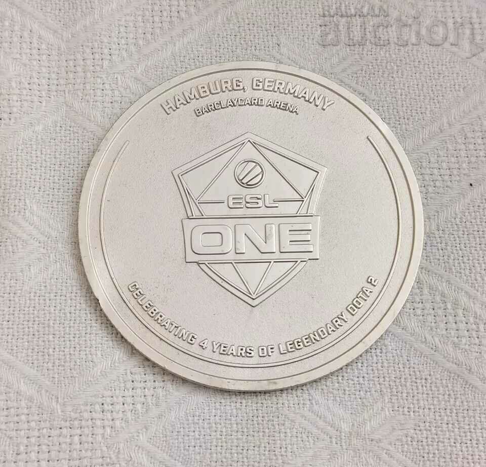 ESL GERMANY HAMBURG COMPUTER GAMES COMPANY MEDAL - 6