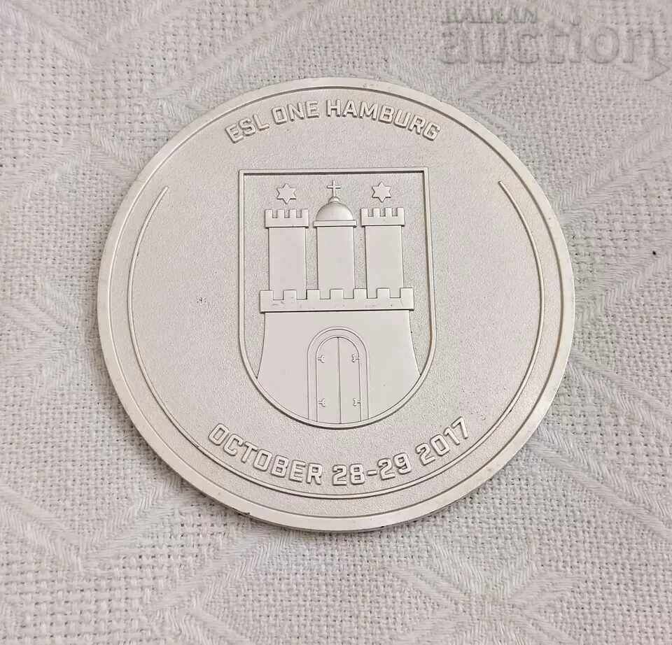 ESL GERMANY HAMBURG COMPUTER GAMES COMPANY MEDAL - 7