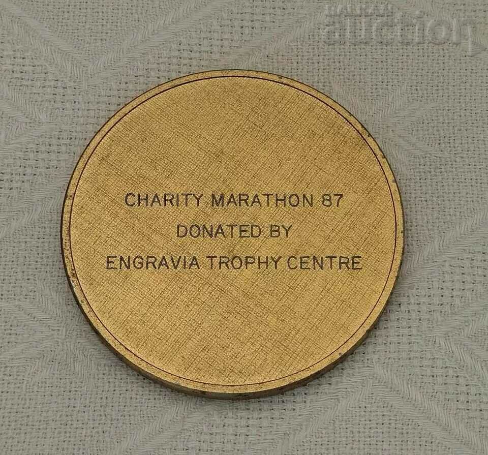 BOWLING UNITED KINGDOM MEDAL PLAQUE CHARITY MARATHON 87 with price 24.00 BGN | € 12.27 BOWLING UNITED KINGDOM MEDAL PLAQUE CHARITY MARATHON 87 with price 24.00 BGN | € 12.27