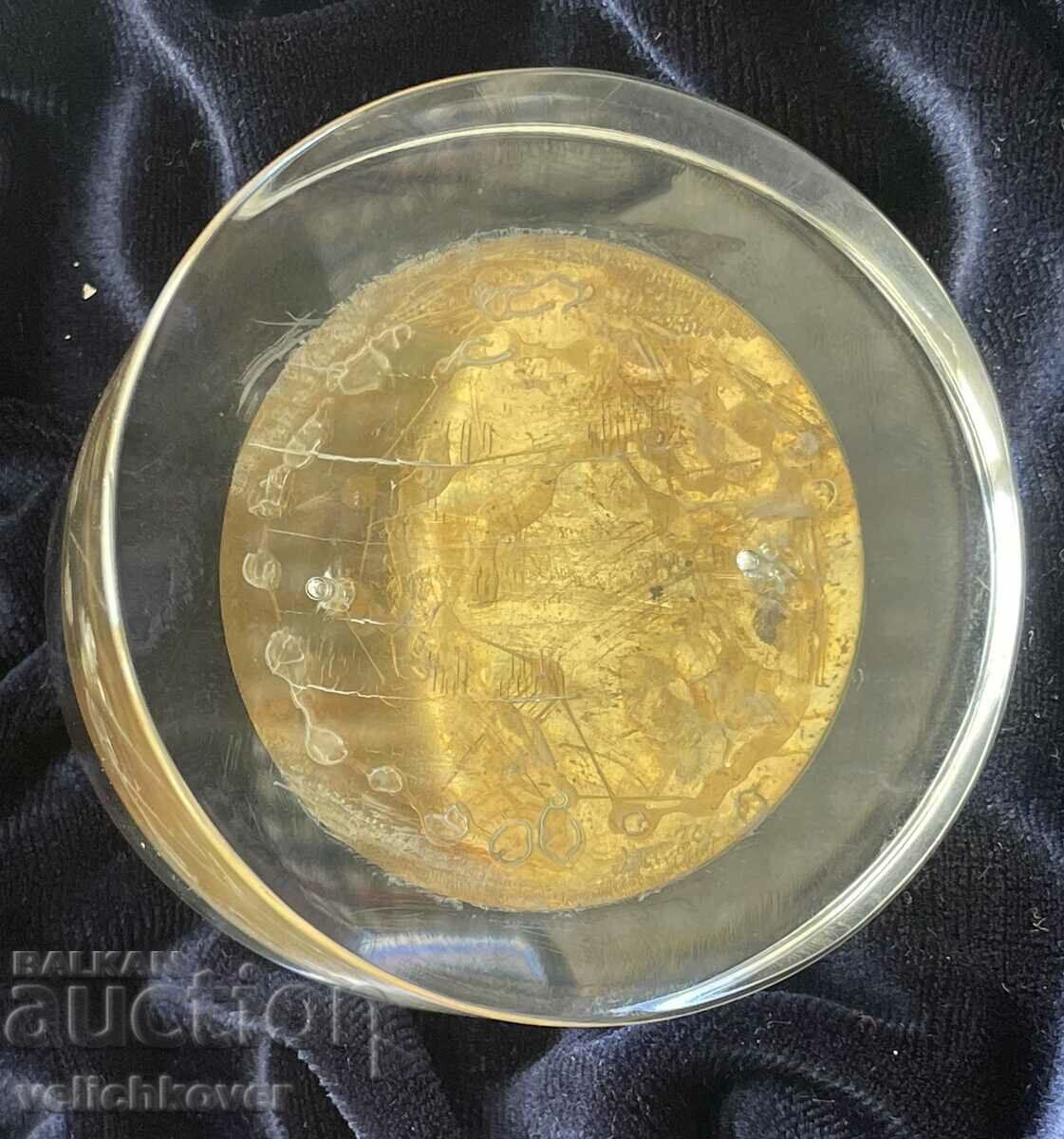 Auction 37227 Bulgaria Capital Municipality awarded plaque Coat of arms of Sofia Auction 37227 Bulgaria Capital Municipality awarded plaque Coat of arms of Sofia