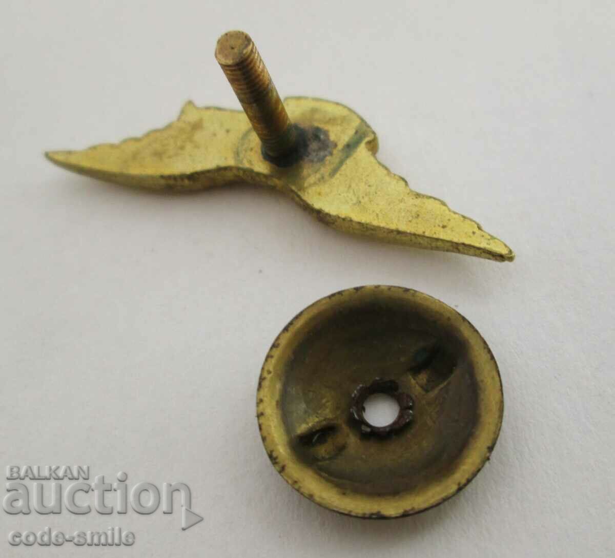 Auction Old royal pilot badge aviator badge Kingdom of Bulgaria Auction Old royal pilot badge aviator badge Kingdom of Bulgaria