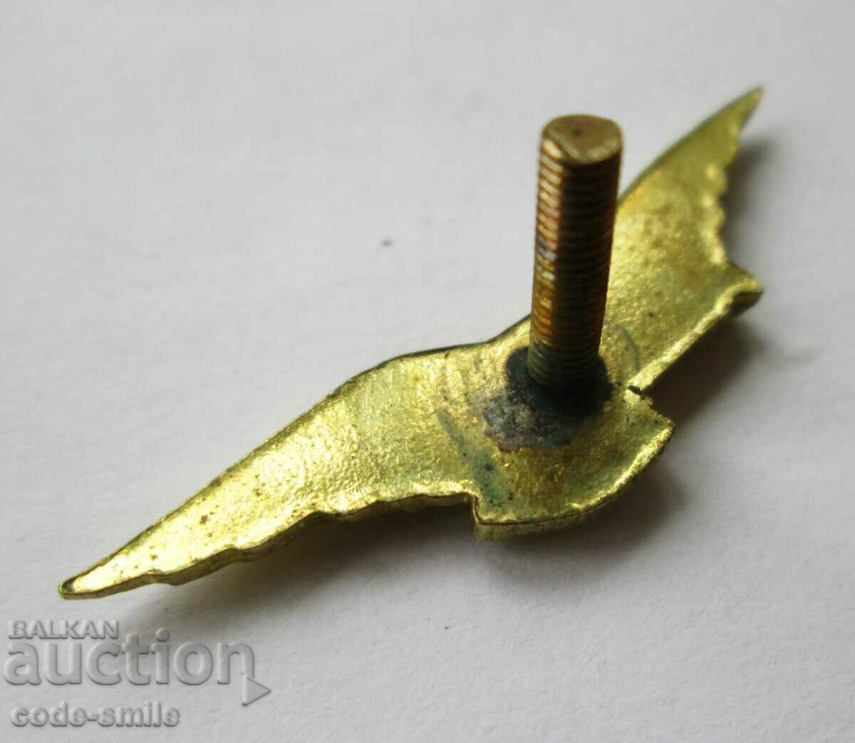 Old royal pilot badge aviator badge Kingdom of Bulgaria - 5 Old royal pilot badge aviator badge Kingdom of Bulgaria - 5