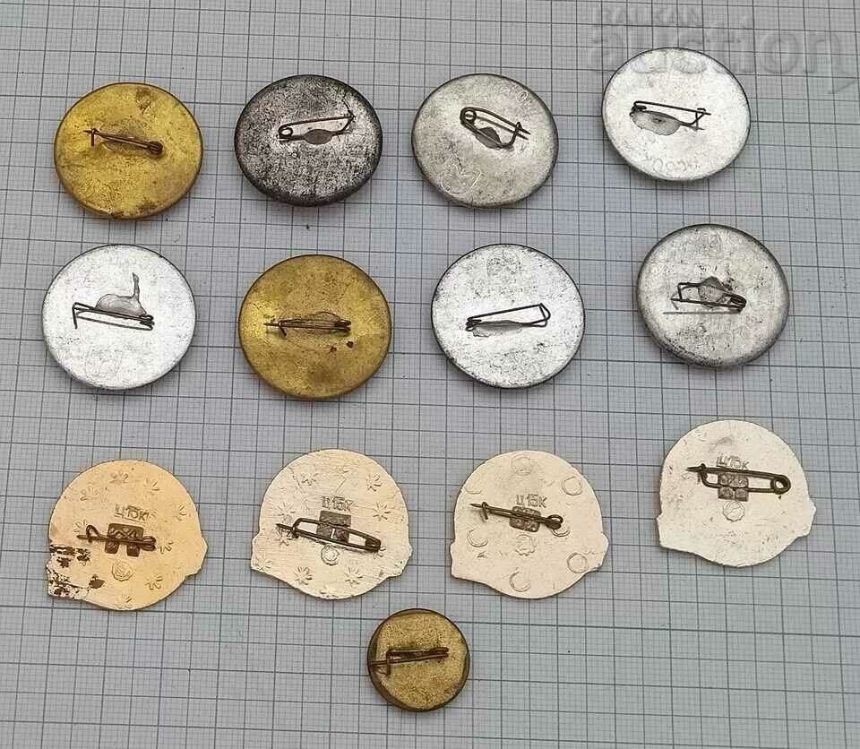 Auction LENIN BADGES LOT 13 NUMBERS Auction LENIN BADGES LOT 13 NUMBERS