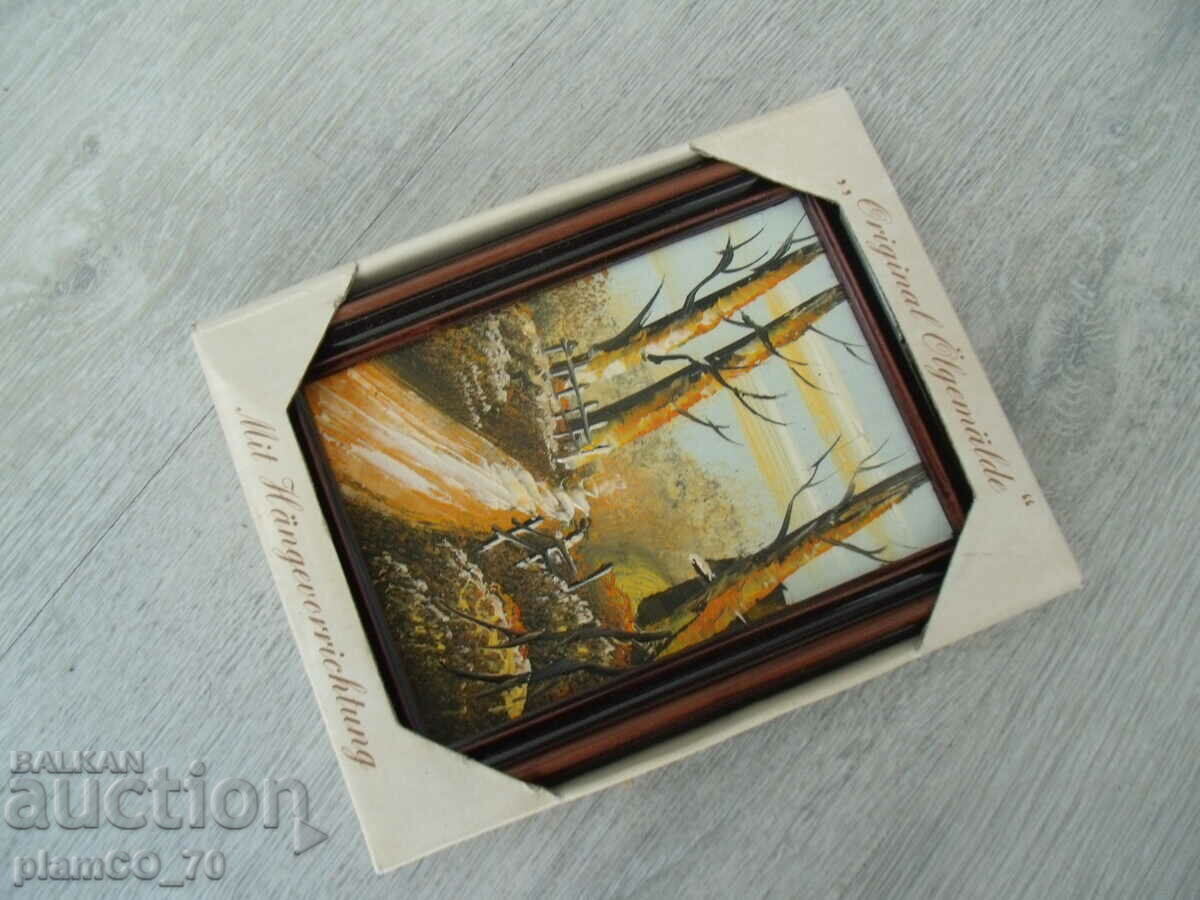 Nr.*7508 poza mica veche cu rama - dimensiune 16,5 / 12,5 cm - 5