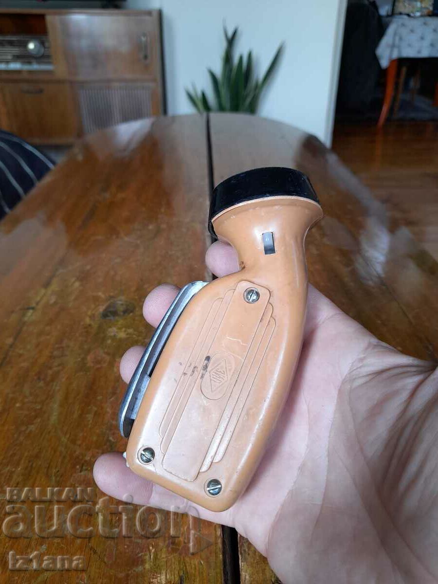 Old dynamo flashlight with price 43.00 BGN | € 21.99 Old dynamo flashlight with price 43.00 BGN | € 21.99