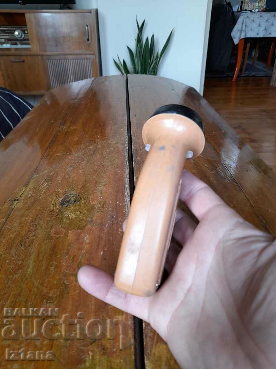 Auction Old dynamo flashlight Auction Old dynamo flashlight