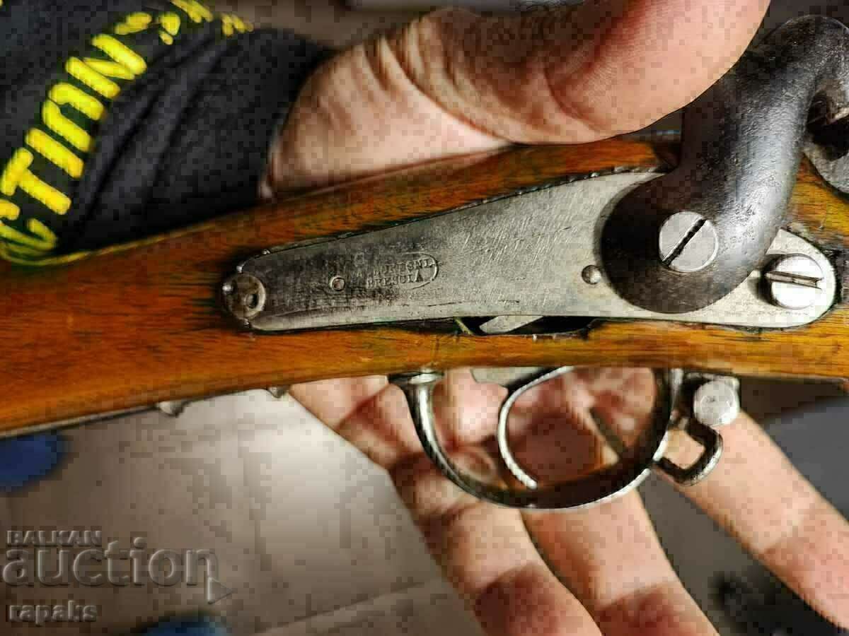 Τυφέκιο κάψουλα Cadet, κυνηγετικό όπλο, καραμπίνα με εμπρός γέμιση με τιμή 2100.00 BGN | € 1073.71 Τυφέκιο κάψουλα Cadet, κυνηγετικό όπλο, καραμπίνα με εμπρός γέμιση με τιμή 2100.00 BGN | € 1073.71