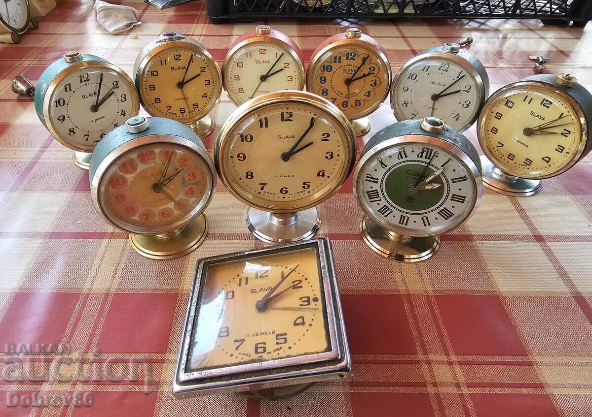 Παλιά ρωσικά ρολόγια 10 τεμαχίων