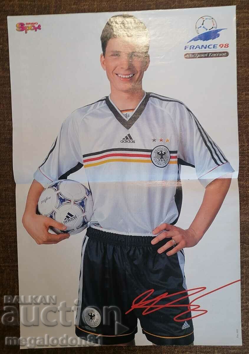 Double poster Bravo Sport 1998, Real Madrid/M. Tarnat with price 14.00 BGN | € 7.16 Double poster Bravo Sport 1998, Real Madrid/M. Tarnat with price 14.00 BGN | € 7.16