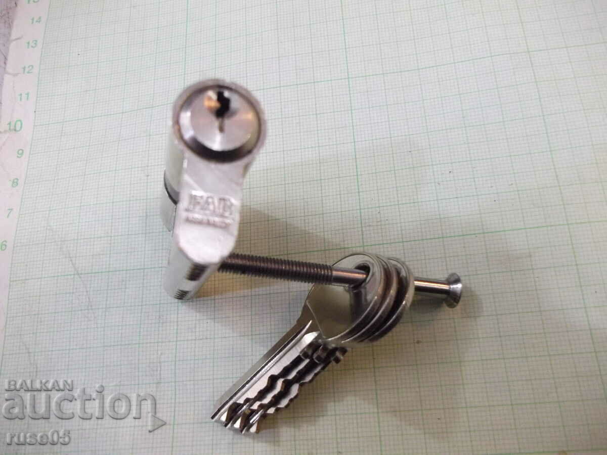 Delivery of Cartridge "FAR - ASSA ABLOY" new secret with three keys Delivery of Cartridge "FAR - ASSA ABLOY" new secret with three keys