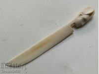 19 век Стар нож от Слонова кост