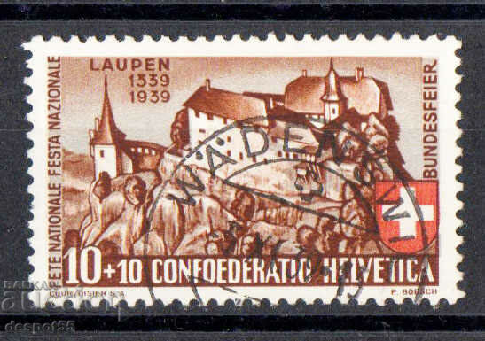 1939. Switzerland. Pro Patria - 600 years since the Battle of Laupen