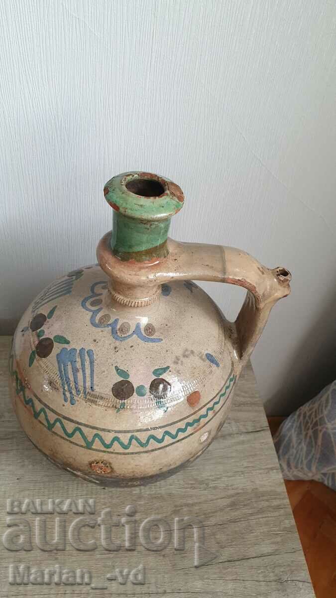 Стара голяма стомна с цена 70.00 лв. | € 35.79 Стара голяма стомна с цена 70.00 лв. | € 35.79