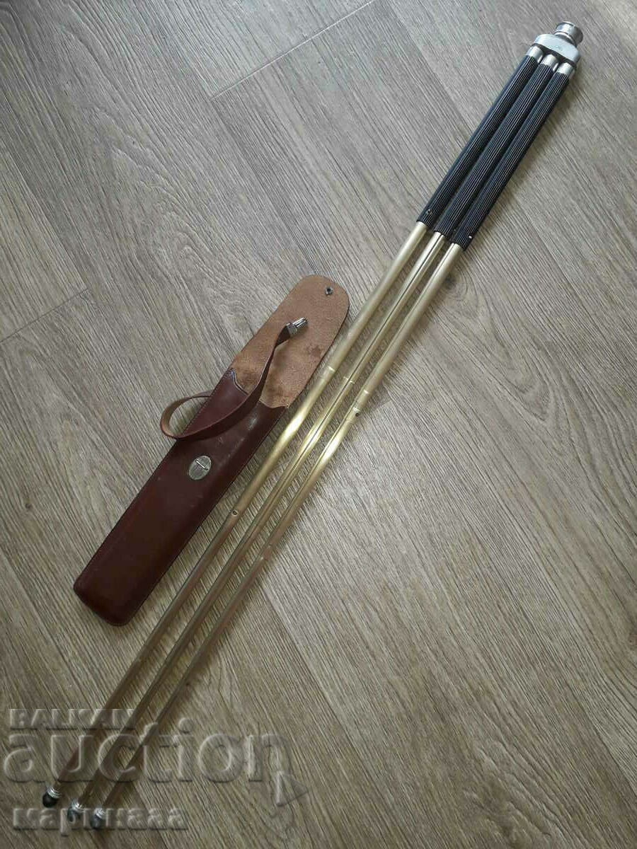 OLD BRASS CAMERA TRIPOD. GERMANY OLD BRASS CAMERA TRIPOD. GERMANY