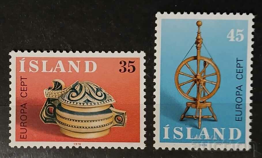 Islanda 1976 Europa CEPT MNH