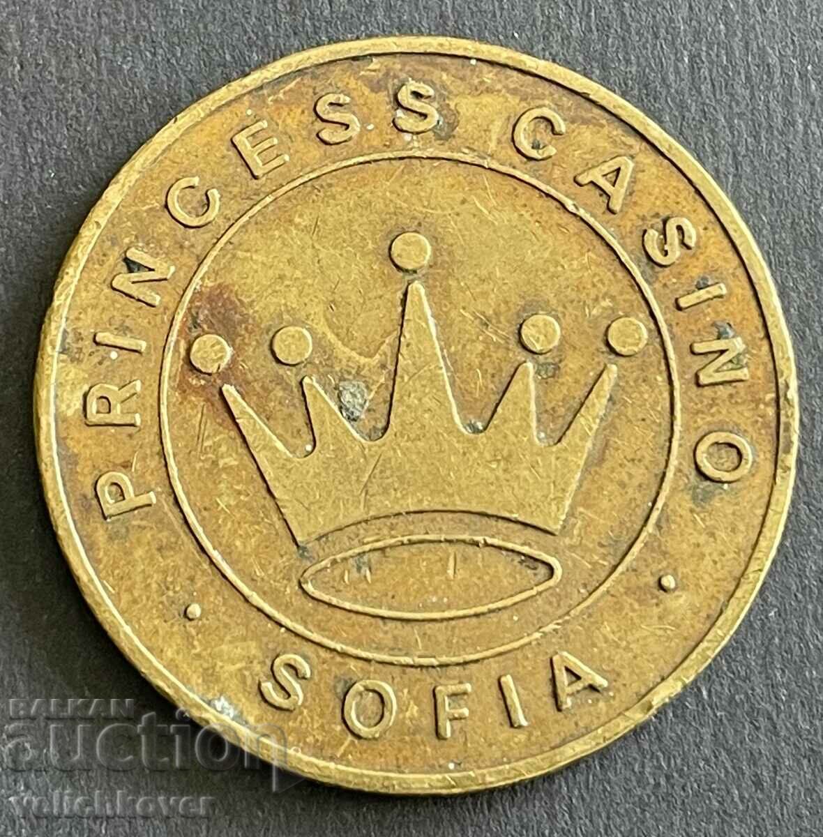 37249 Bulgaria 10 denomination token from Casino Hotel Princess So with price 10.00 BGN | € 5.11 37249 Bulgaria 10 denomination token from Casino Hotel Princess So with price 10.00 BGN | € 5.11