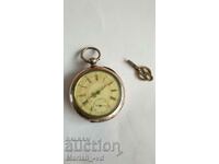 Συλλεκτικό ρολόι vintage ασημί DEPOSE