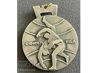 37250 Bulgaria medalie Campionatul Mondial de lupte Sofia 1971