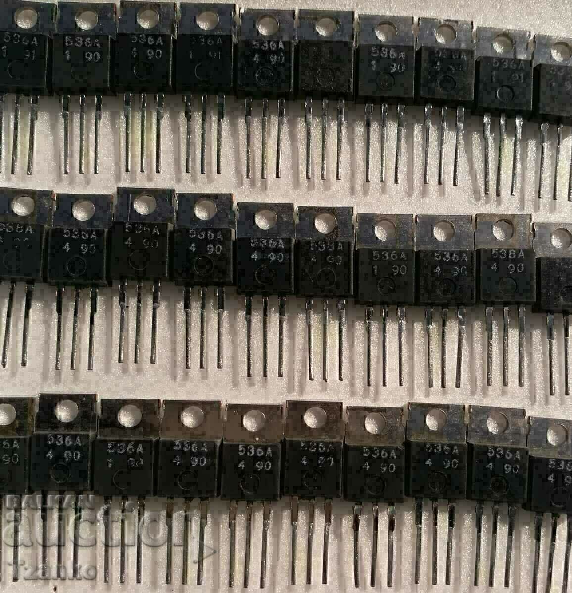 Transistor 2T7536A - 50 pcs. with price 12.00 BGN | € 6.14 Transistor 2T7536A - 50 pcs. with price 12.00 BGN | € 6.14