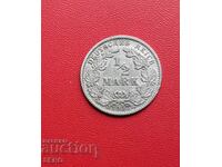 Γερμανία-1/2 μάρκα 1907 G-Καρλσρούη-μικρό νομισματοκοπείο