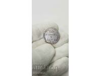 Сребърна монета Руска - Полша 1837 год. MW