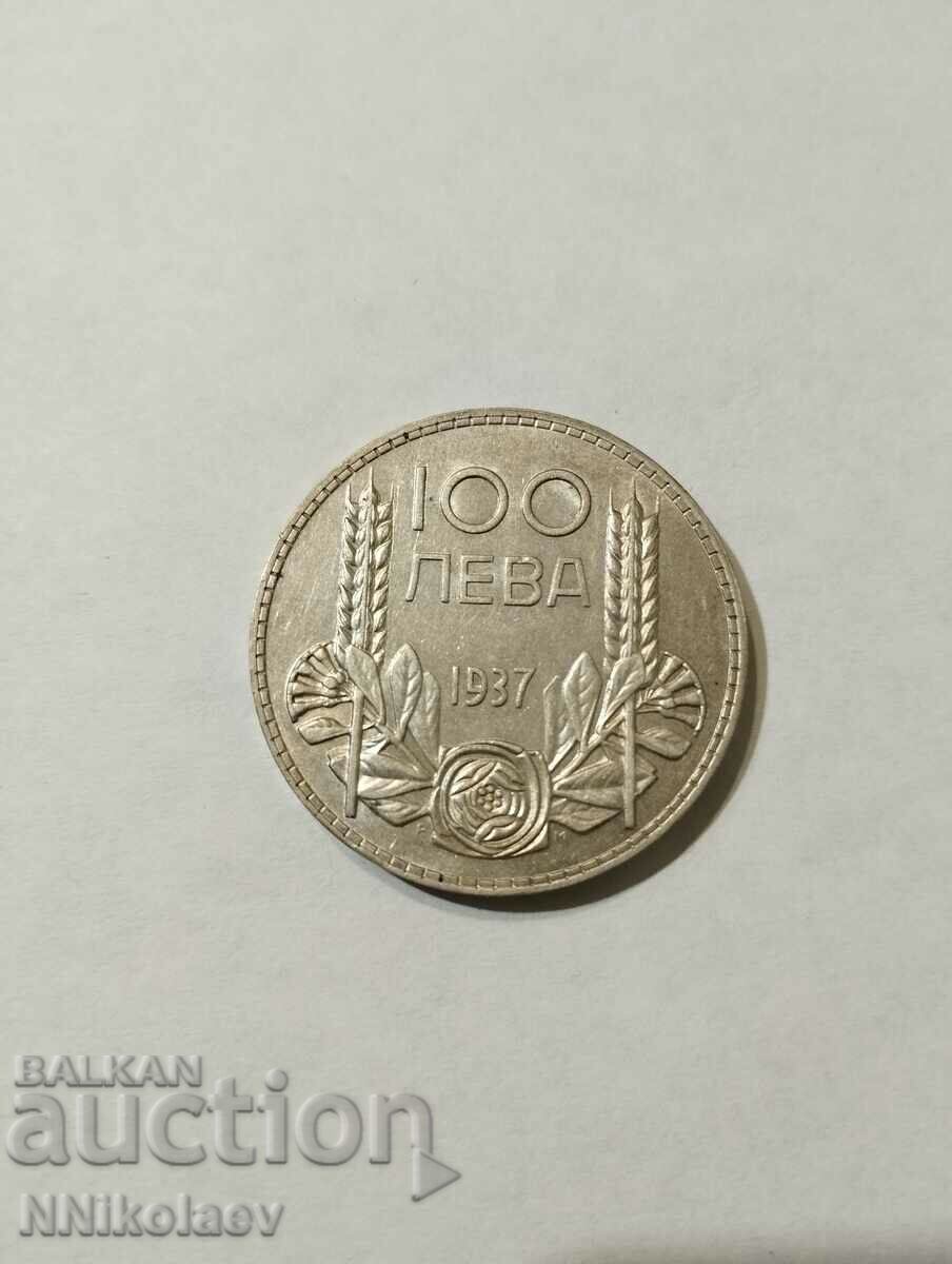 100 лева 1937 г. България
